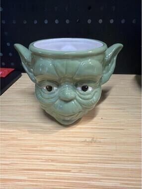 Star Wars Galerie YODA Sculpted 3D Head Large Mug Coffee Cup *